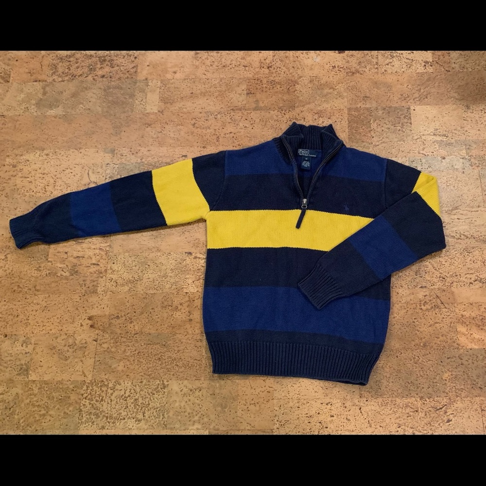 Boys M RL Polo sweater
